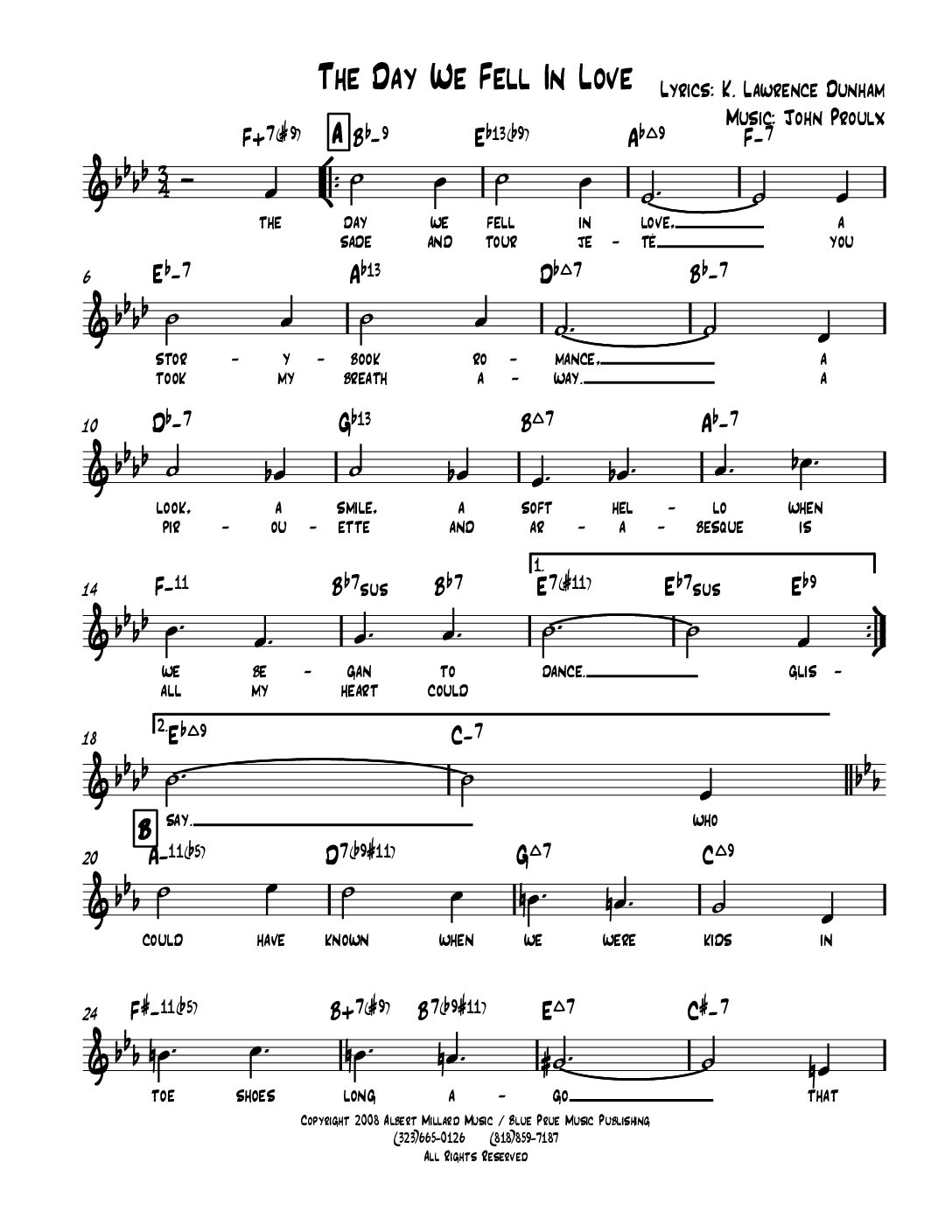 The Day We Fell In Love