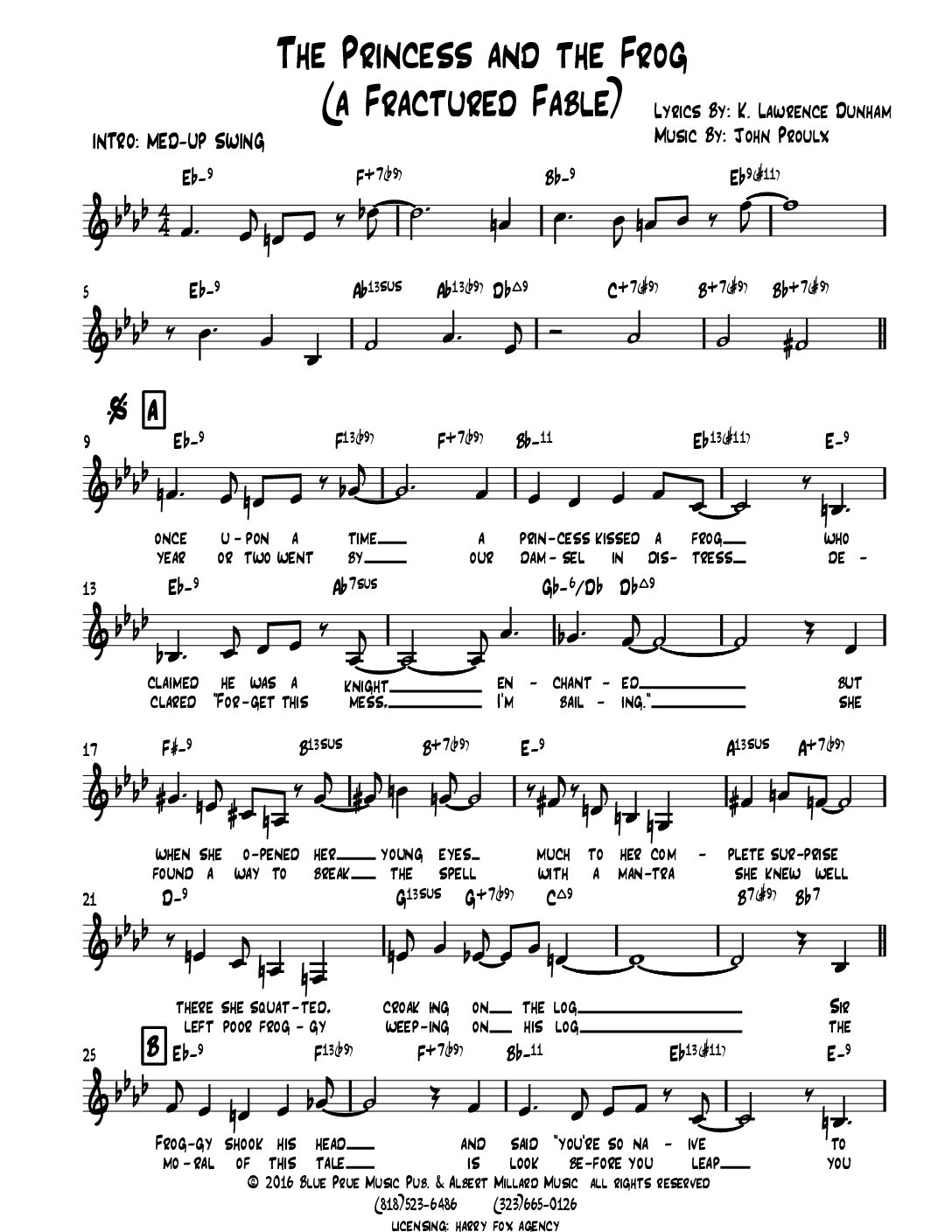 The Princess and the Frog